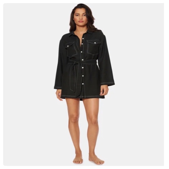 DOLCE VITA Button Down Swimsuit Coverup Size XS - Picture 5 of 8